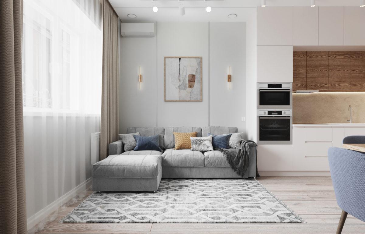 Дизайн 2 комнатной квартиры