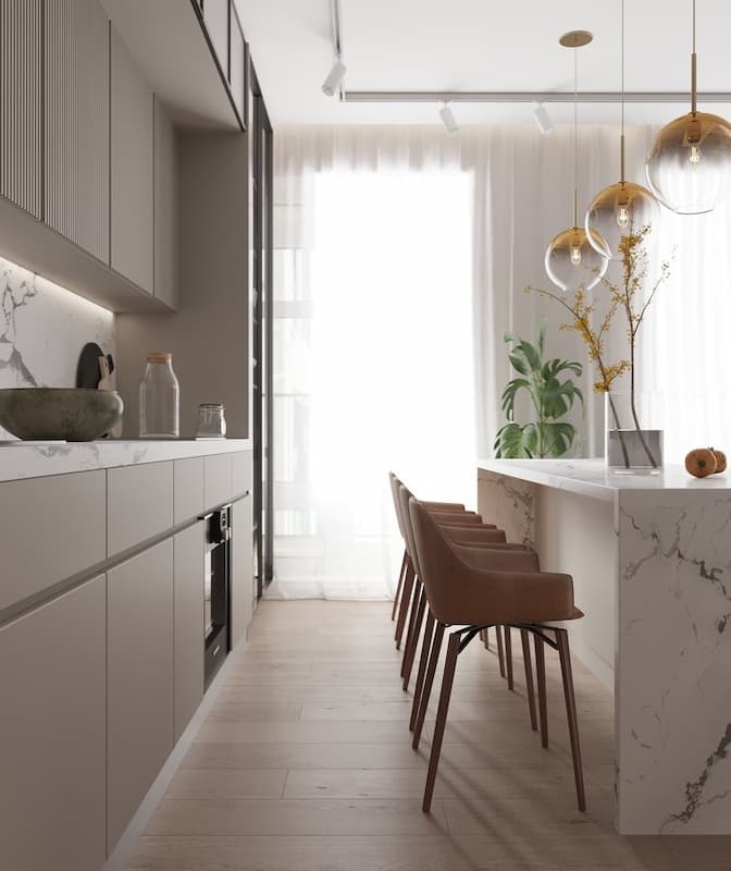 Дизайн четырехкомнатной квартиры 91м2